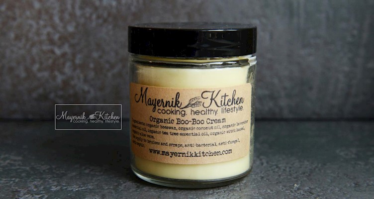 Homemade Organic Boo-Boo Cream - Mayernik Kitchen