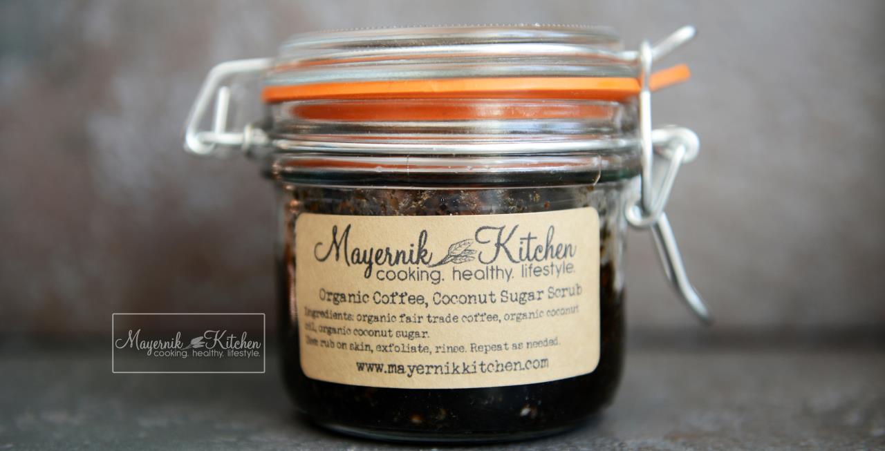 Organic Coconut Sugar Coffee Scrub - Mayernik Kitchen