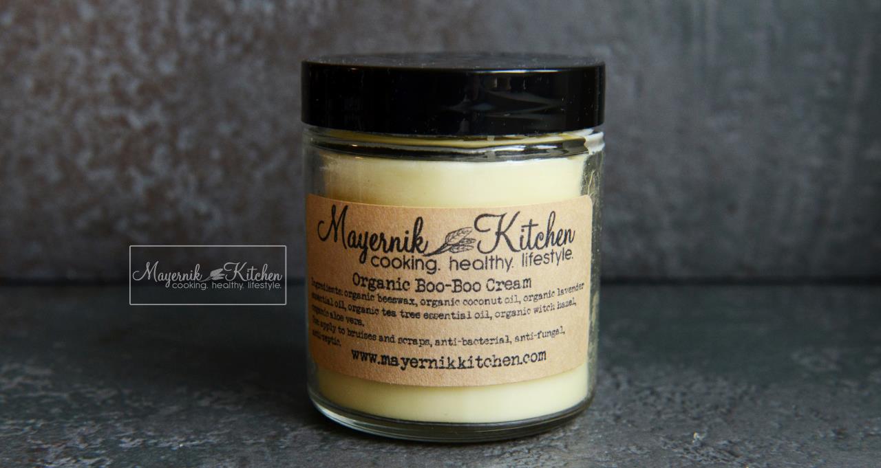 Homemade Organic Boo-Boo Cream - Mayernik Kitchen