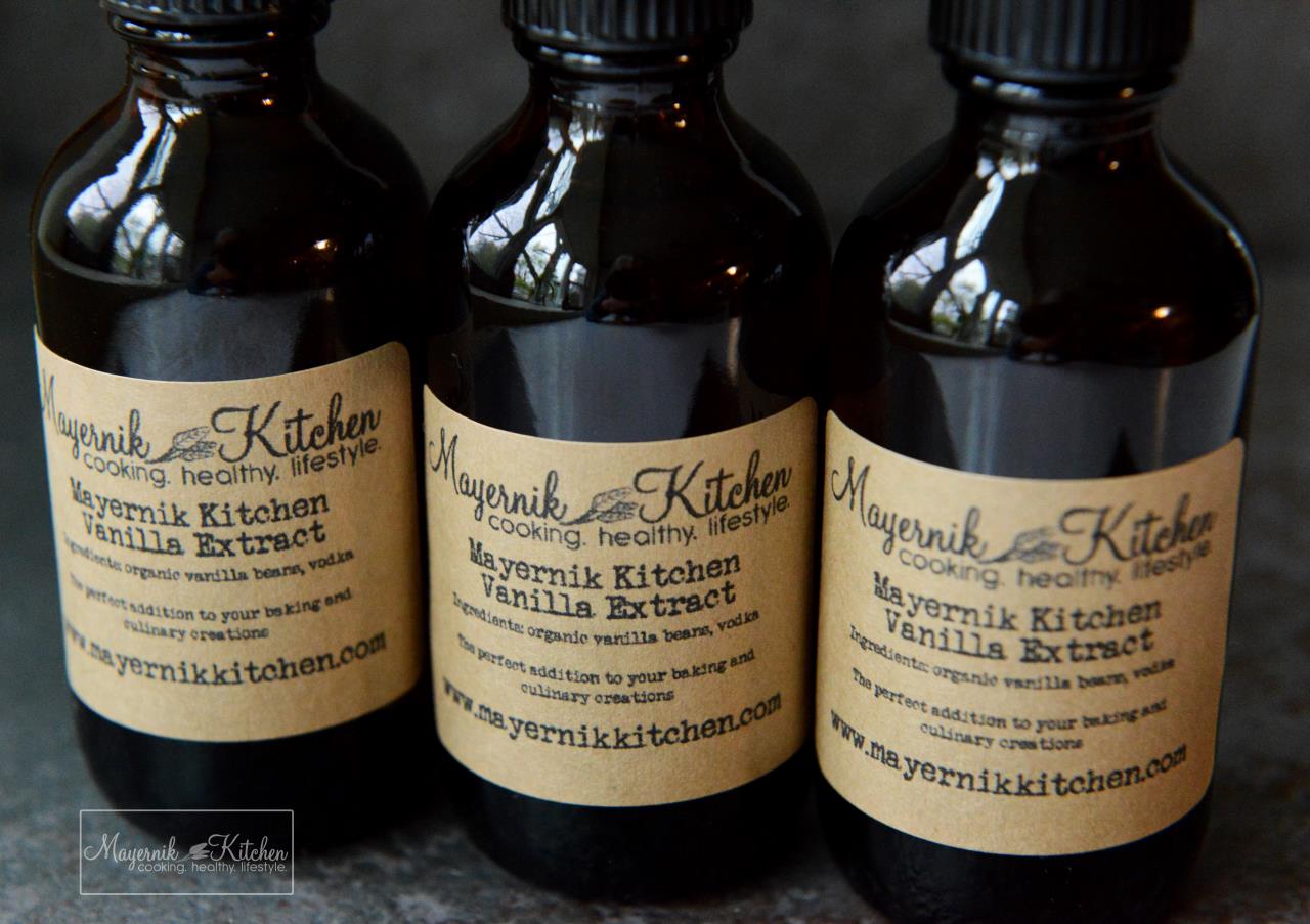 Organic Vanilla Extract - Homemade by Mayernik Kitchen