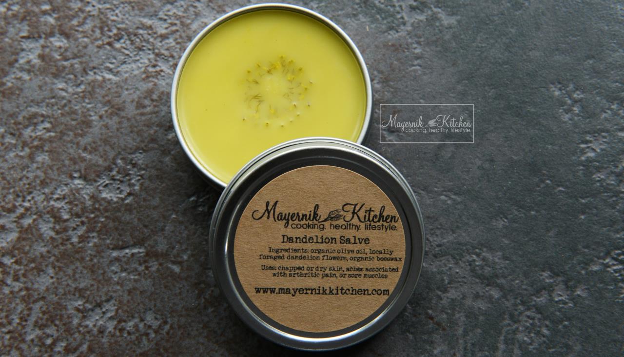 Homemade Dandelion Salve - Mayernik Kitchen