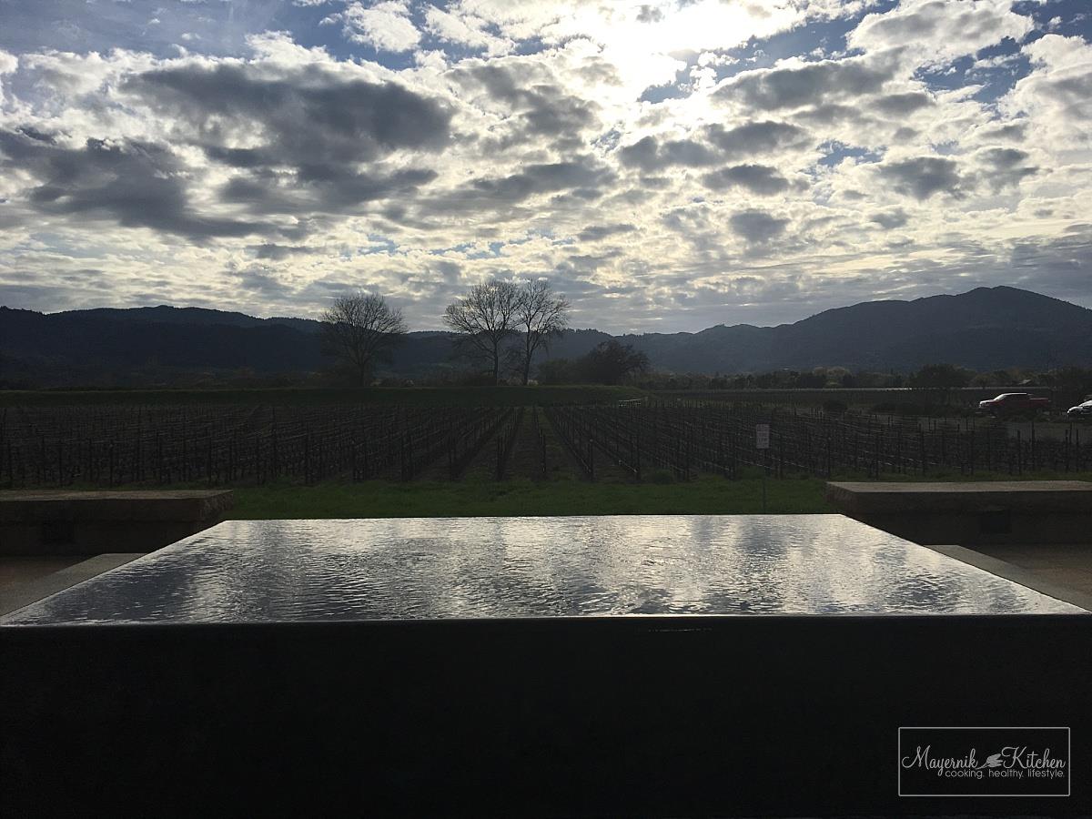 Sunset at Silveroak Cellars Napa Valley CA | Mayernik Kitchen