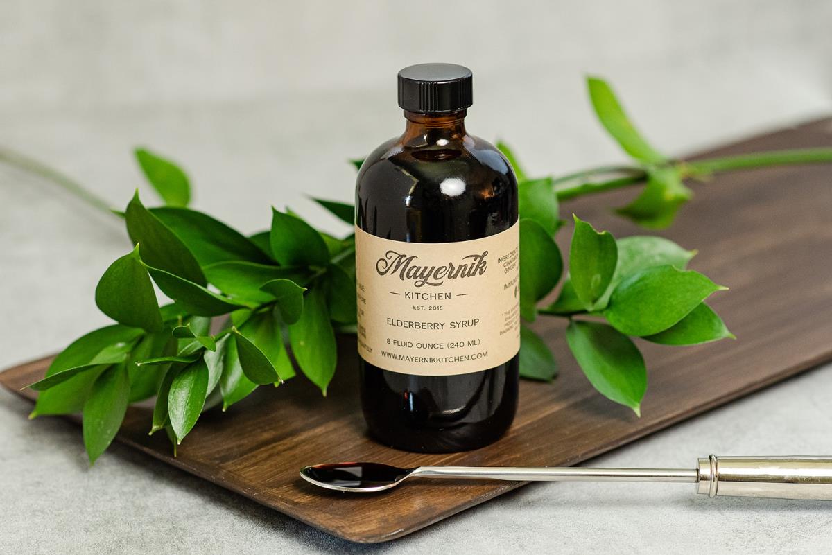 Mayernik Kitchen 8oz Organic Elderberry Syrup