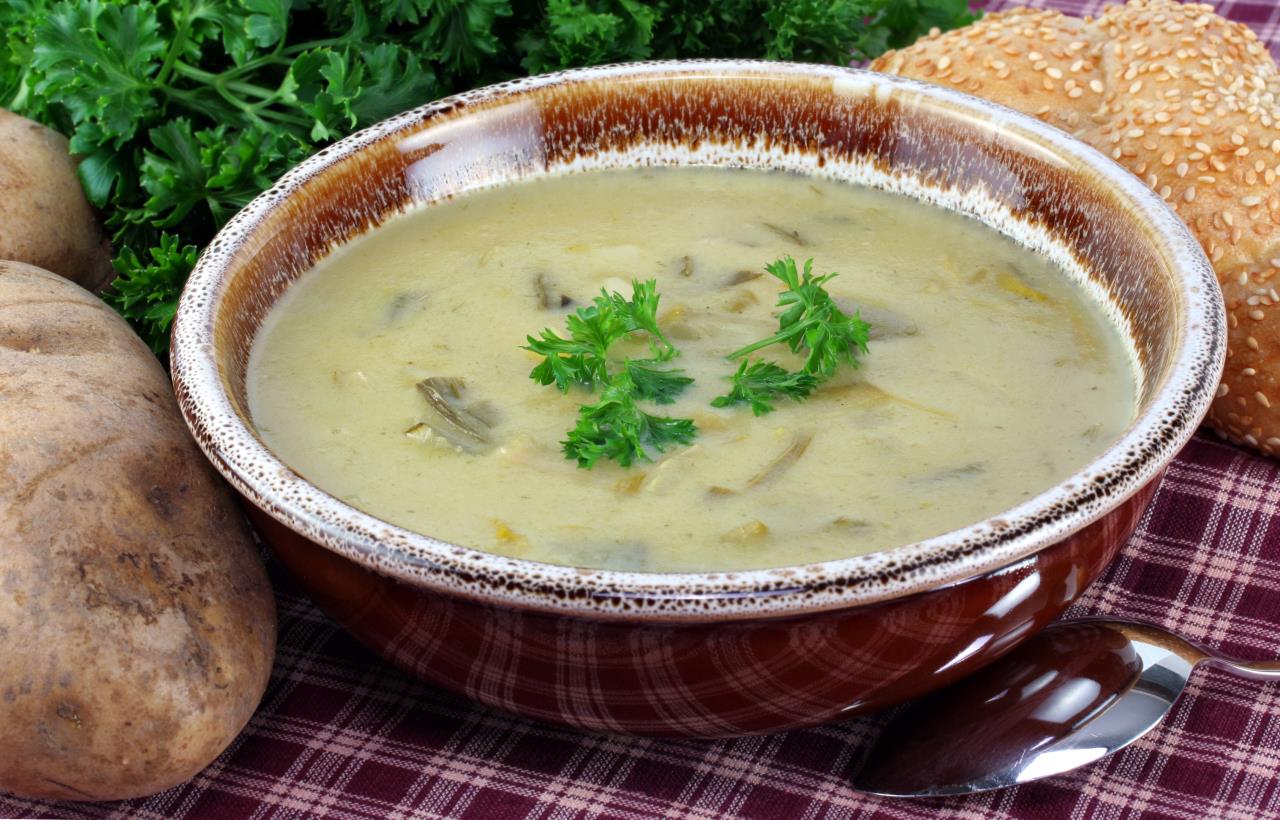 Potato Leek Soup - Mayernik Kitchen