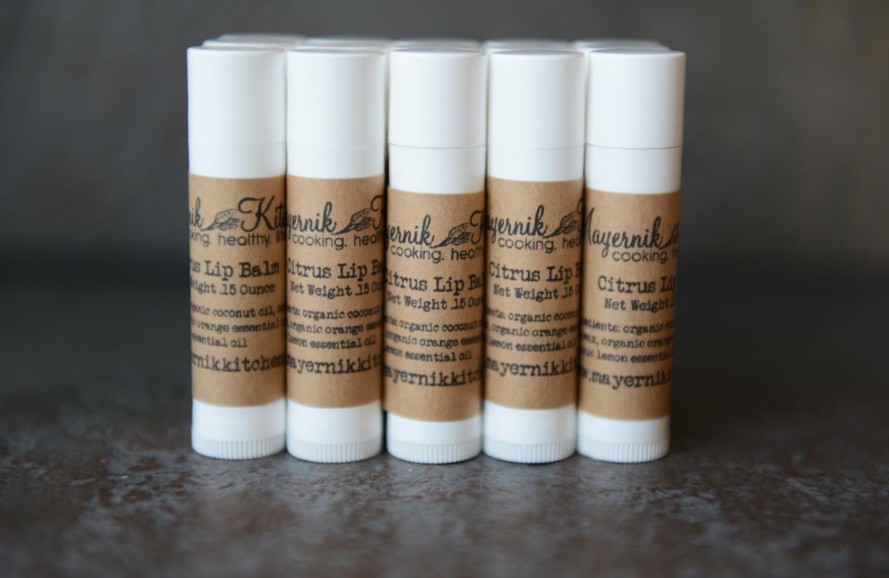 Citrus Lip Balm - Mayernik Kitchen