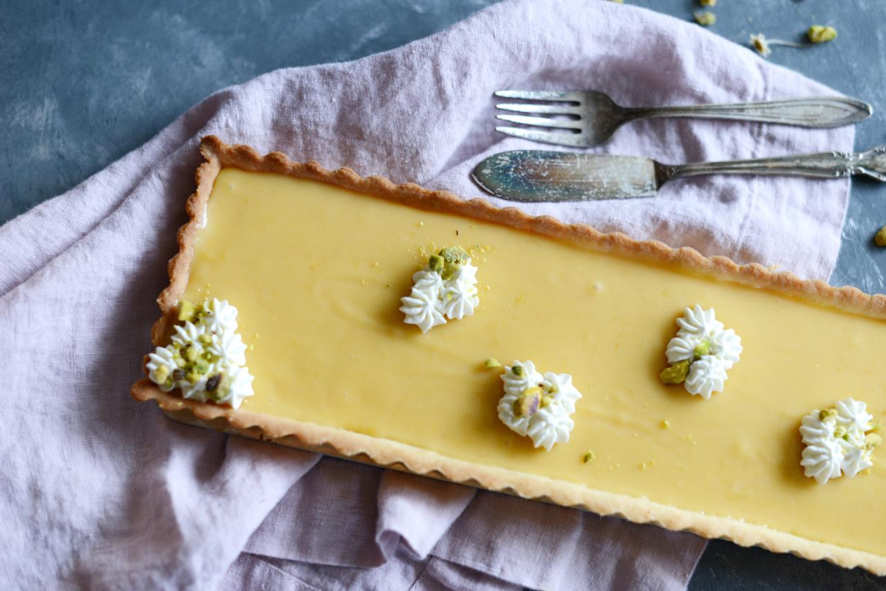 Grapefruit Curd Tart - Food Photography - Mayernik Kitchen