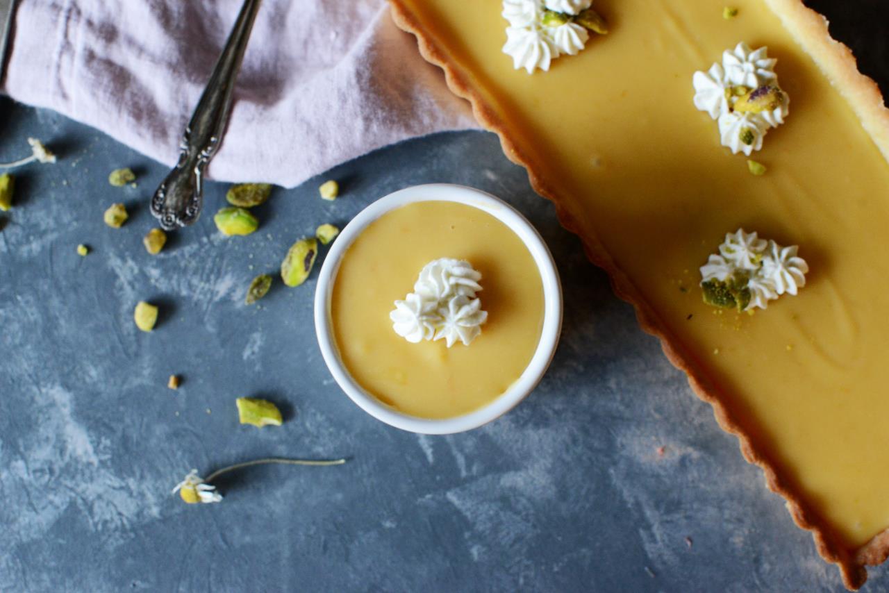 Grapefruit Curd Tart - Food Photography - Mayernik Kitchen