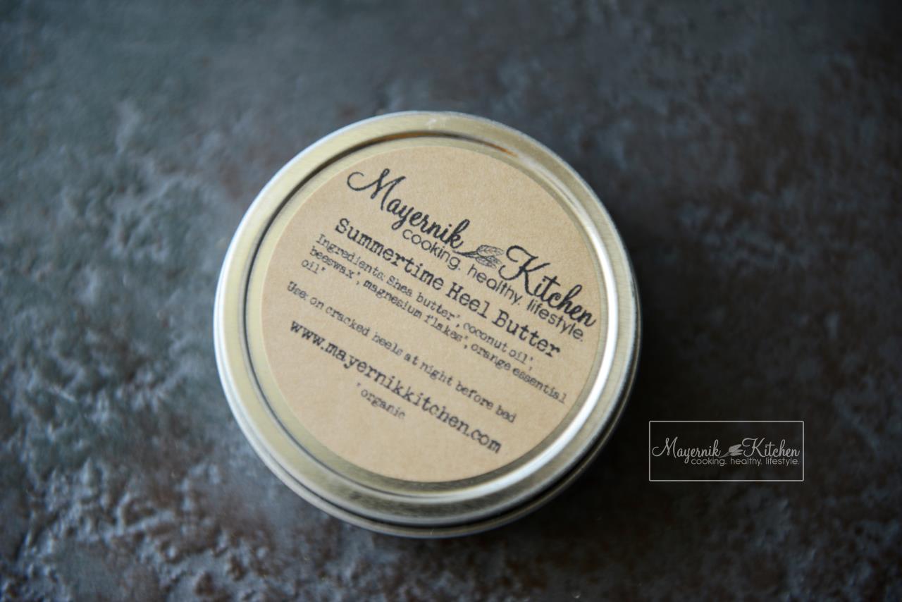 Homemade Summertime Heel Butter - Mayernik Kitchen Homemade Summertime Heel Butter - Mayernik Kitchen