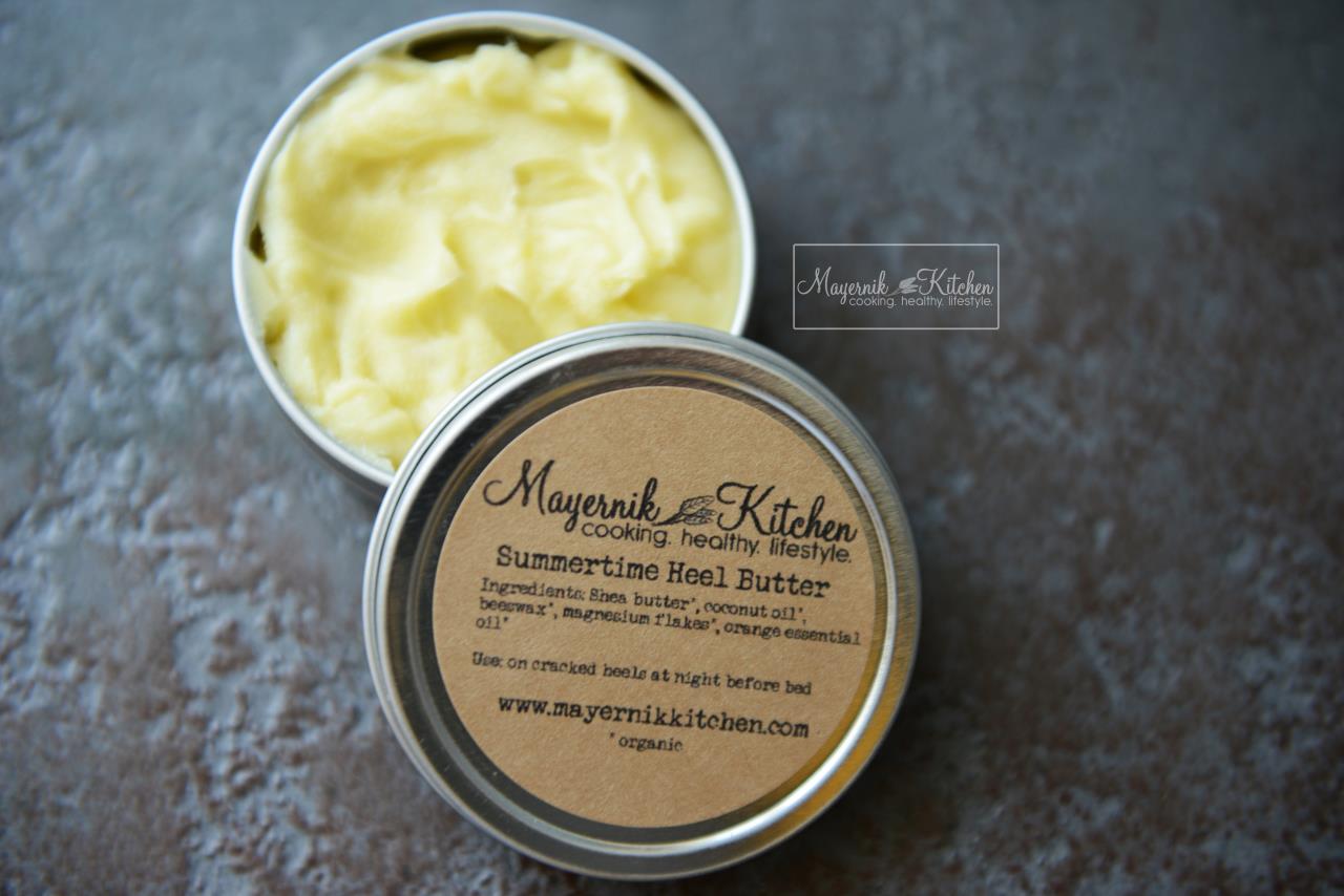 Homemade Summertime Heel Butter - Mayernik Kitchen Homemade Summertime Heel Butter - Mayernik Kitchen