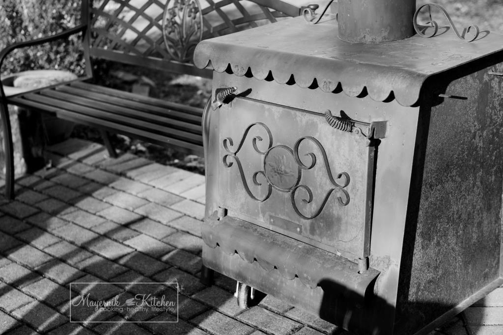 Wood Burning Stove - Mayernik Garden 