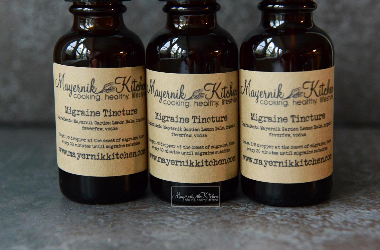 Homemade Migraine Tincture - Mayernik Kitchen