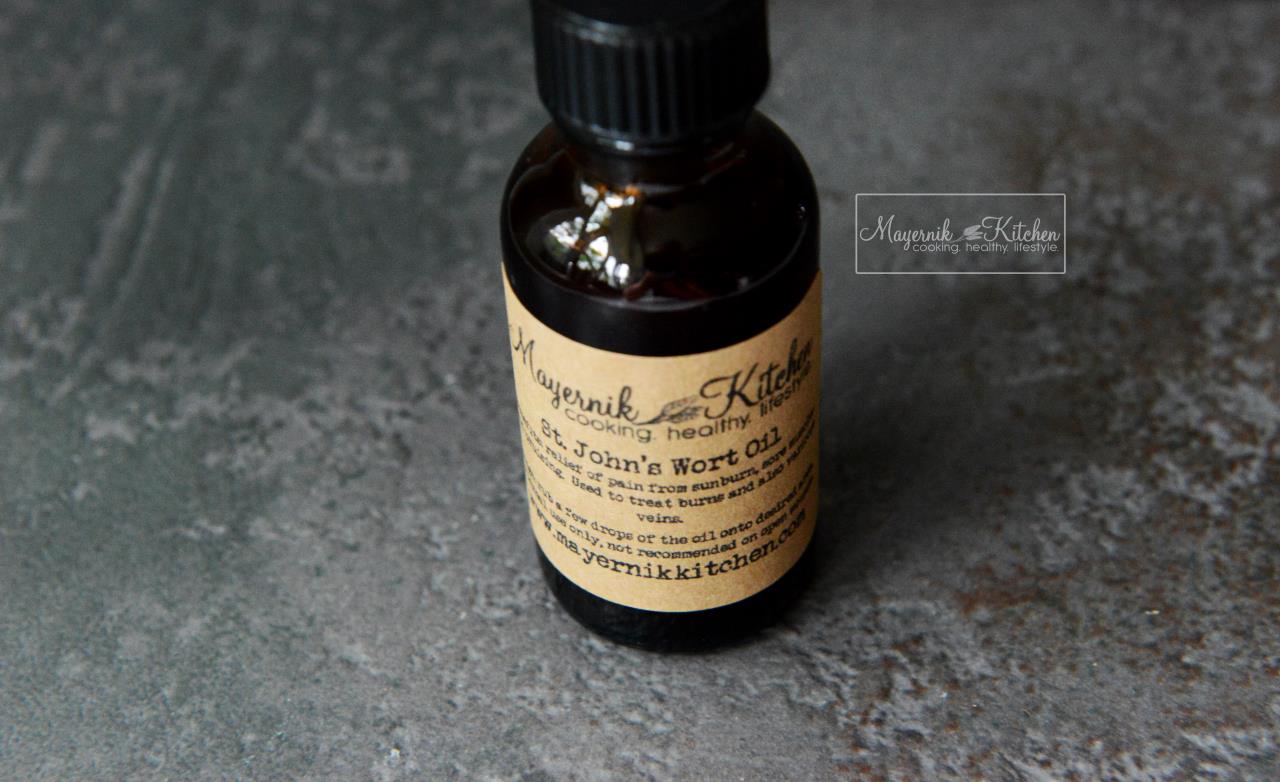 St. John's Wort Oil - Mayernik Kitchen #mayernikkitchen