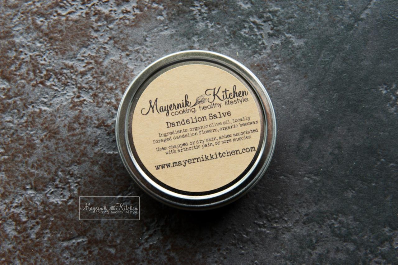 Homemade Dandelion Salve - Mayernik Kitchen