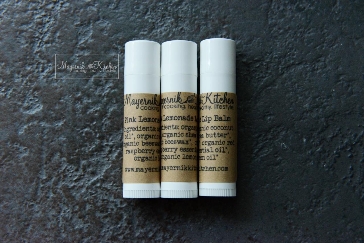 Pink Lemonade Lip Balm - Mayernik Kitchen #mayernikkitchen