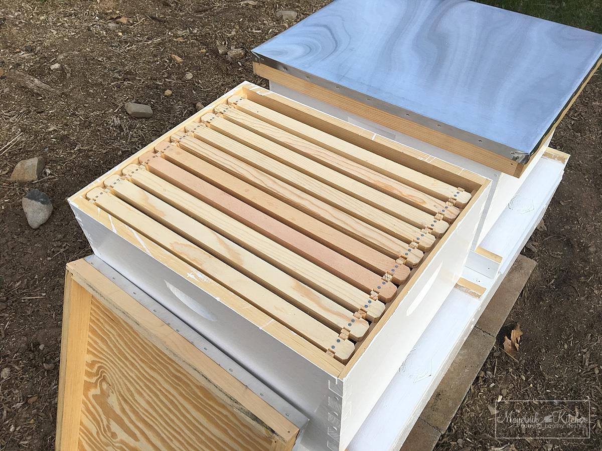 Homemade Bee Hive - Backyard Beekeeper - Mayernik Kitchen