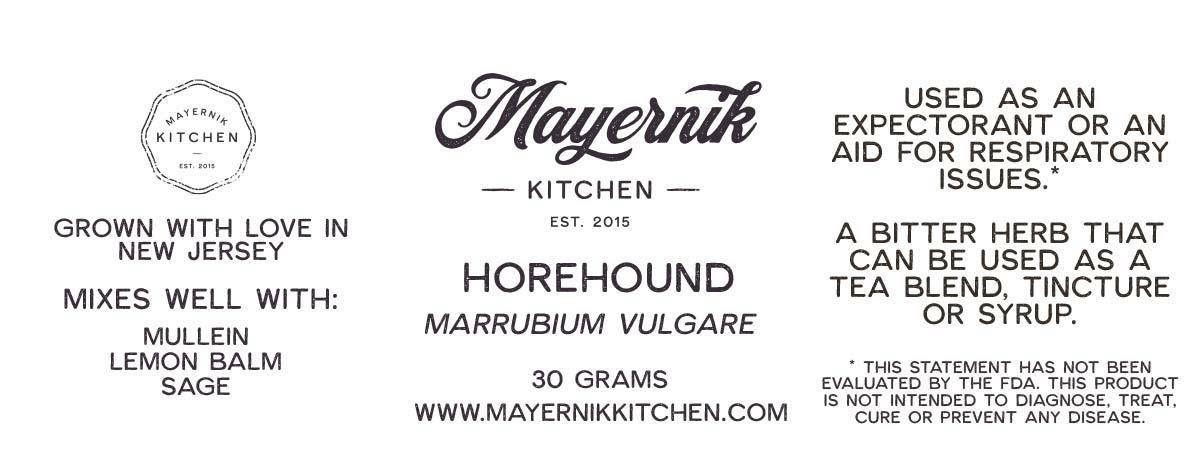 Horehound Dried - Marrubium Vulgare
