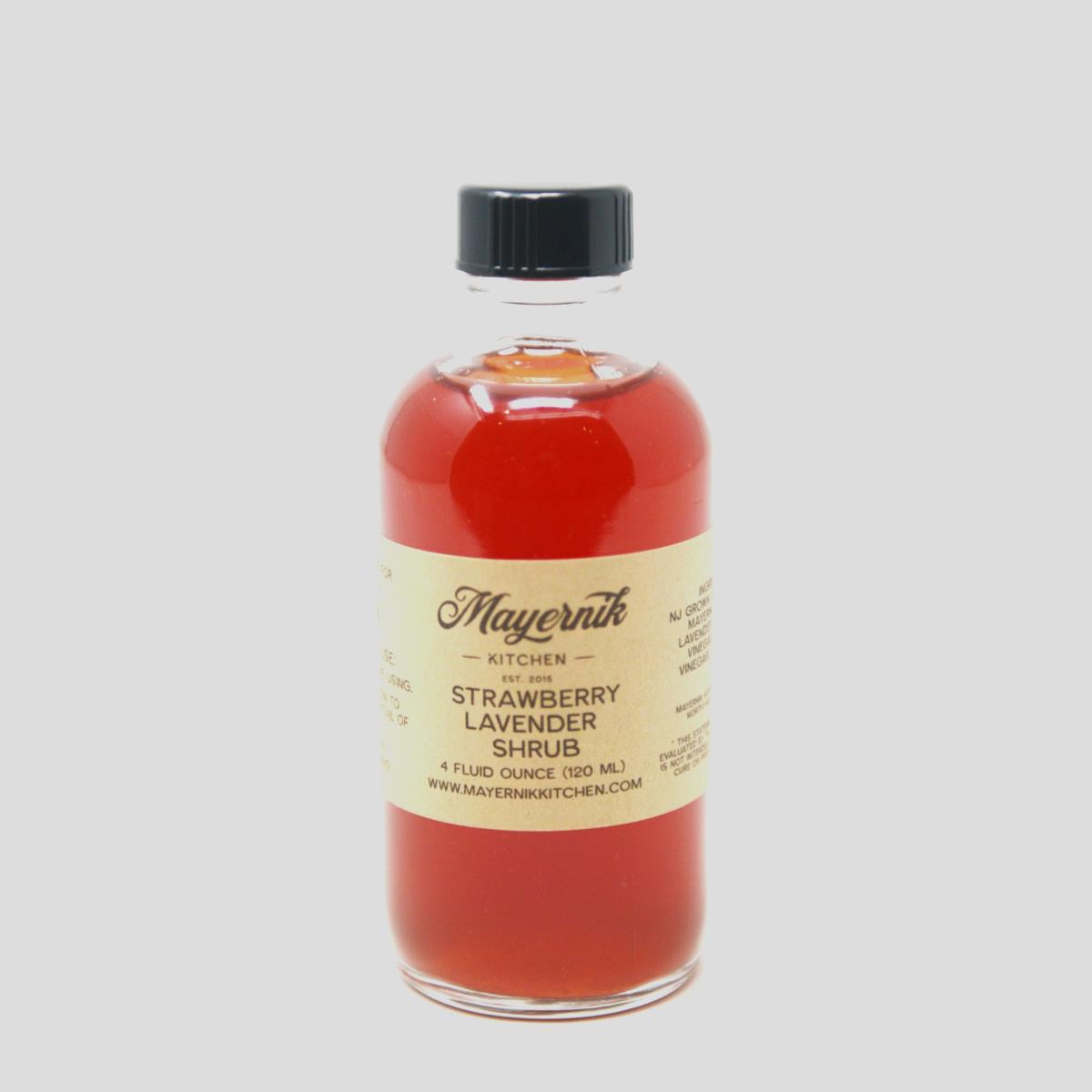 Strawberry Lavender Shrub