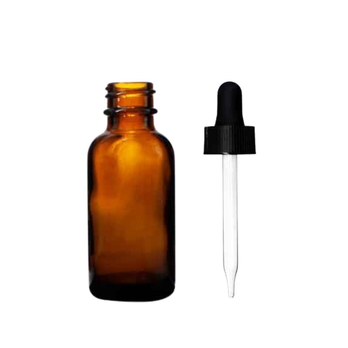 1 oz Amber Bottle with Dropper