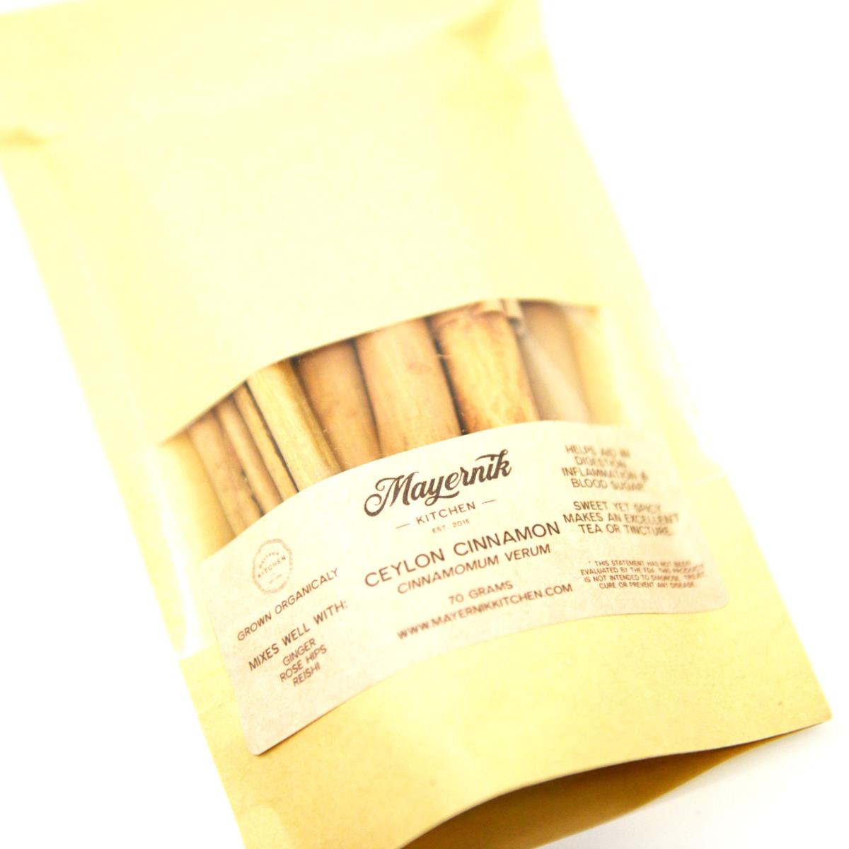 Organic Ceylon Cinnamon Sticks